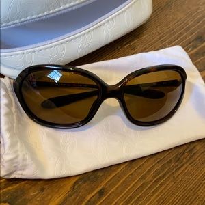 Oakley Warm Up round polarized sunglasses